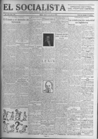 Socialista, El  p 02824 - (1928/01/21)