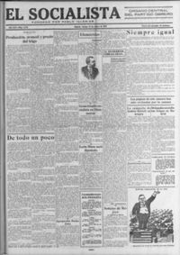 Socialista, El  p 02824 - (1929/03/15)