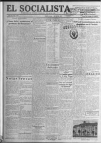 Socialista, El  p 02824 - (1930/04/01)