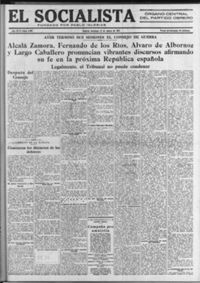 Socialista, El  p 02824 - (1931/03/22)