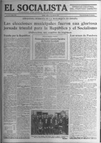 Socialista, El  p 02824 - (1931/04/14)