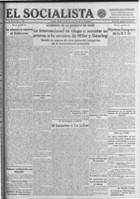 Socialista, El  p 02824 - (1933/04/01)