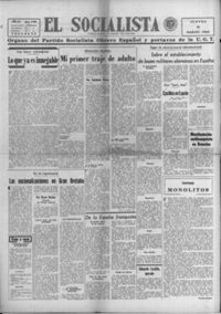 Socialista, El  p 02824 - (1960/03/10)