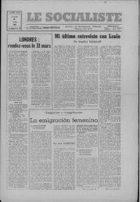 Socialista, El  p 02824 - (1966/03/10)