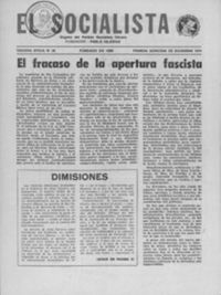 Socialista, El  p 02824 - (1974/12/01)