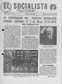 Socialista, El  p 02824 - (1974/05/01)