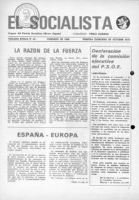 Socialista, El  p 02824 - (1975/10/01)