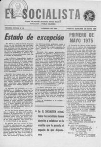 Socialista, El  p 02824 - (1975/05/01)