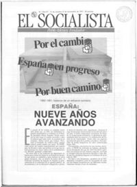 Socialista, El  p 02824 - (1991/10/31)