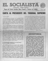 Socialista Interior, El  p 02827 - (1968/07/01)