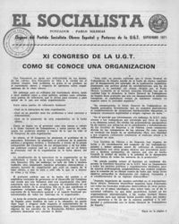 Socialista Interior, El  p 02827 - (1971/09/01)