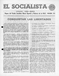 Socialista Interior, El  p 02827 - (1972/11/01)