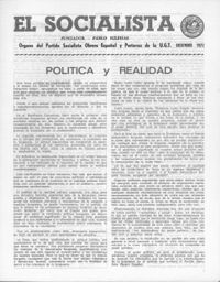 Socialista Interior, El  p 02827 - (1972/11/01)