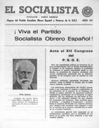 Socialista Interior, El  p 02827 - (1972/08/01)