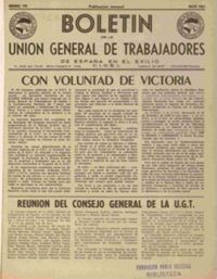 Boletín de la UGT  p 03557 - (1961/05/01)