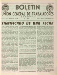 Boletín de la UGT  p 03557 - (1964/05/01)