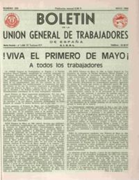 Boletín de la UGT  p 03557 - (1966/05/01)