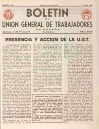 Boletín de la UGT  p 03557 - (1966/06/01)